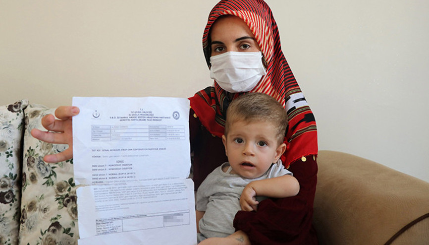 2 yaşından sonra yapılmayan tedavi için minik Alperenin 6 ayı kaldı 2 yaşından sonra yapılmayan tedavi için minik Alperenin 6 ayı kaldı