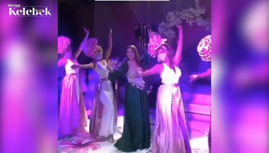 Sihirli Annem dizisinin oyuncusu Gizem Güven geçtiğimiz akşam kına gecesi yaptı.