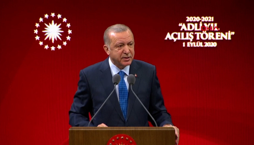 Cumhurbaşkanı Erdoğan, Adli Yıl Açılış Töreninde konuştu