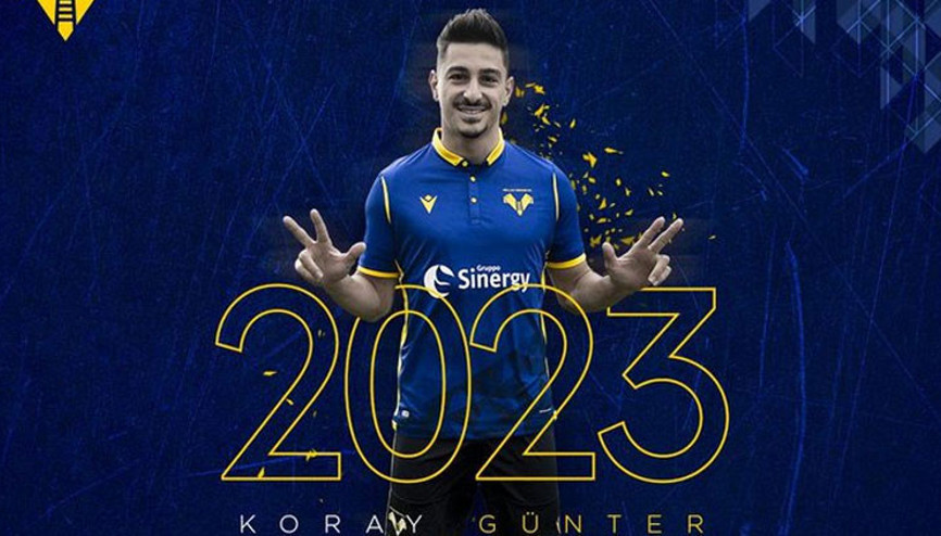 Son Dakika | Koray Günter resmen Hellas Veronada