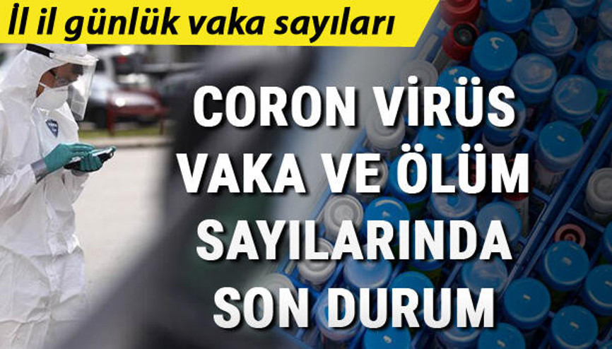 3 Eylül Türkiye Koronavirüs vaka ve ölüm sayısı tablosu:  İl il koronavirüs son durum verileri belli oldu - İşte Covid 19 yoğunluk haritası