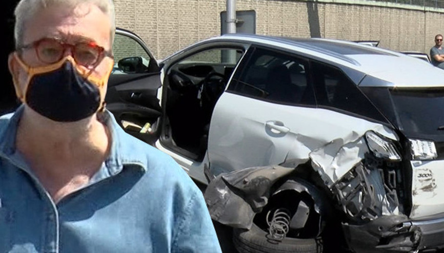 Ünlü gurme Mehmet Yaşin trafik kazası geçirdi