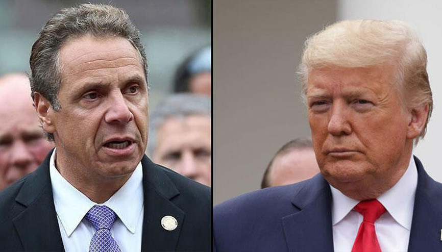 New York Valisi Cuomodan Trumpa zehir zemberek sözler Aklından geçiriyorsa orduyla gelmesi gerekir