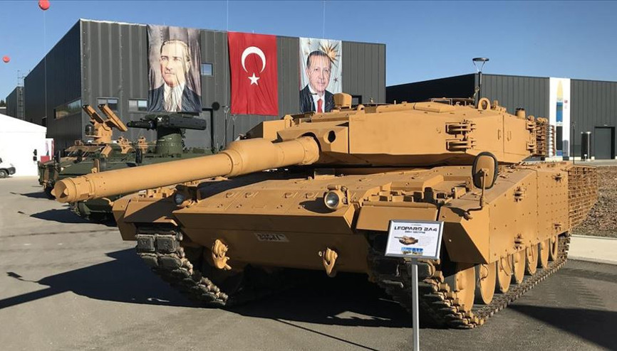 Leopard 2A4 tankları yeni zırhlarıyla seviye atlıyor