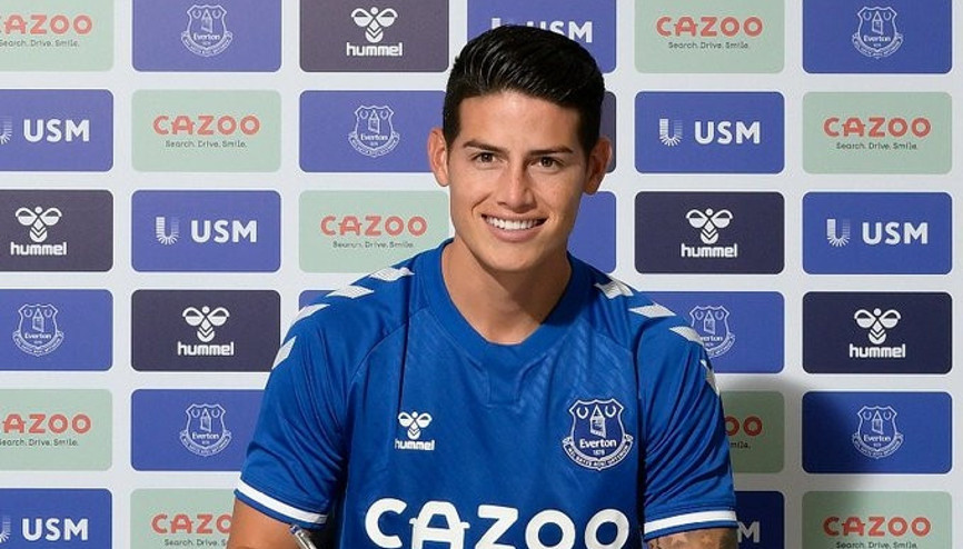 Son dakika | James Rodriguez, Evertonda