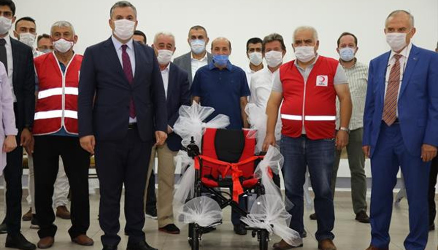 Meclis’ten akülü sandalye bağışı