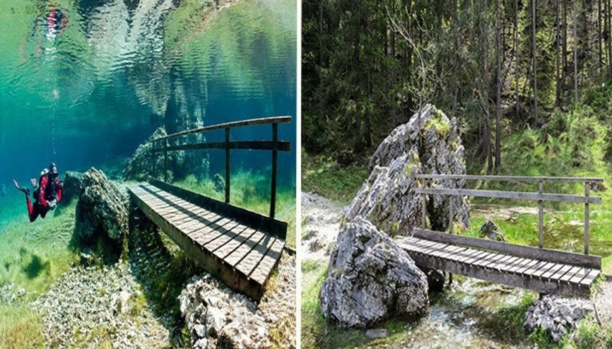 Kışın park yazın göl oluyor... Dünyanın en sıra dışı yeri Kışın park yazın göl oluyor... Dünyanın en sıra dışı yeri