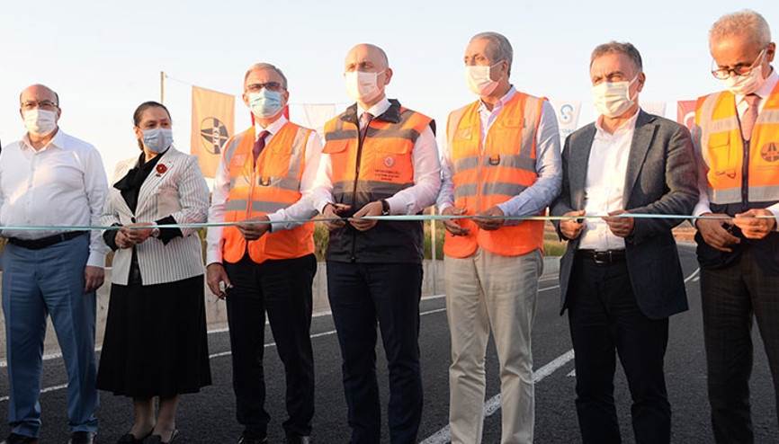 Bakan Karaismailoğlu, Diyarbakır-Eğil kara yolunun açılışını yaptı