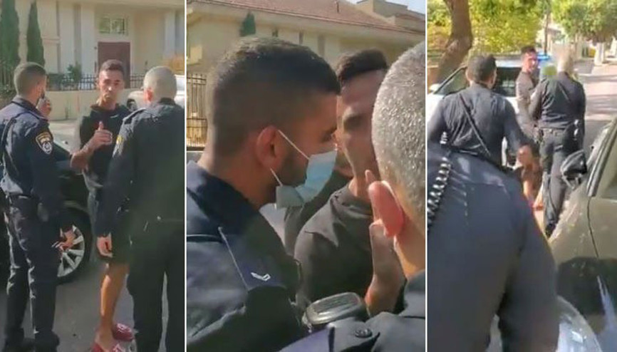 Eran Zahavi, polise hakaretten gözaltına alındı