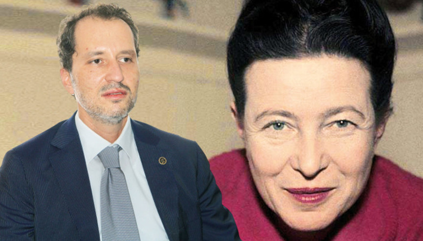 Son dakika: Erbakanın büyük gafı... Beauvoir’ı ‘adam’ yaptı, ‘TT’ oldu