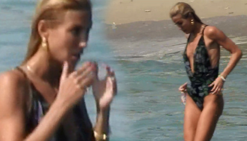 Çağla Şıkel tatiline devam ediyor