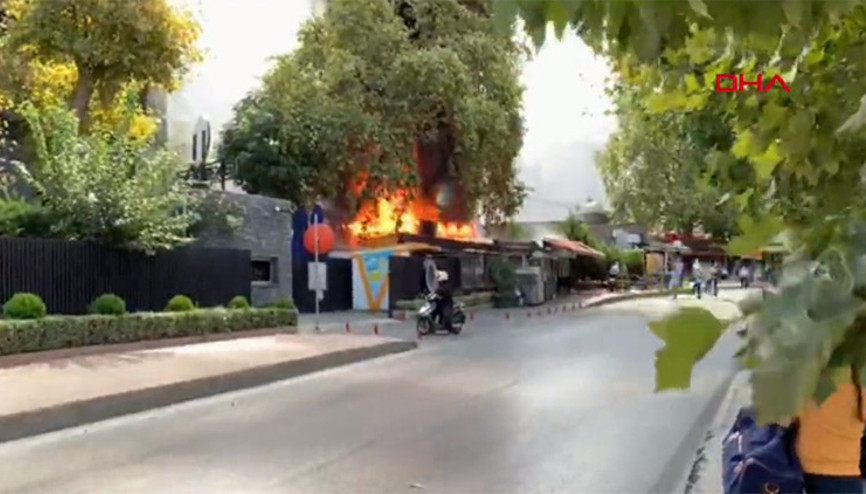 Son dakika... Sütlücede korkutan yangın