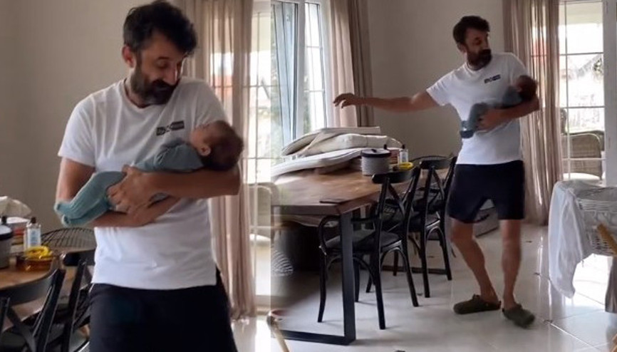 Necip Memili kızıyla dans etti