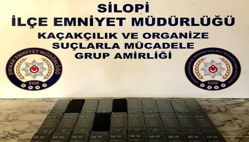 Şırnakta kaçakçılık operasyonu: 66 gözaltı