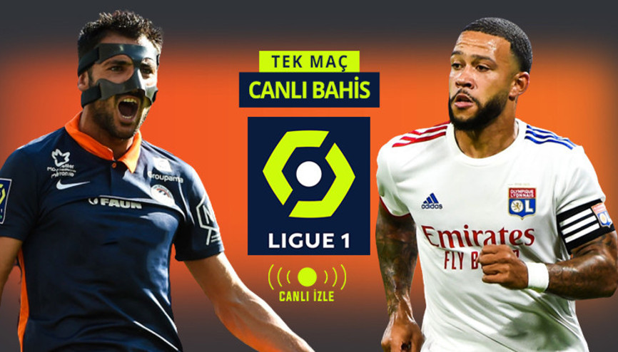 Fransa Ligue 1de hafta içi mesaisi Lyona Montpellier deplasmanında verilen iddaa oranı...