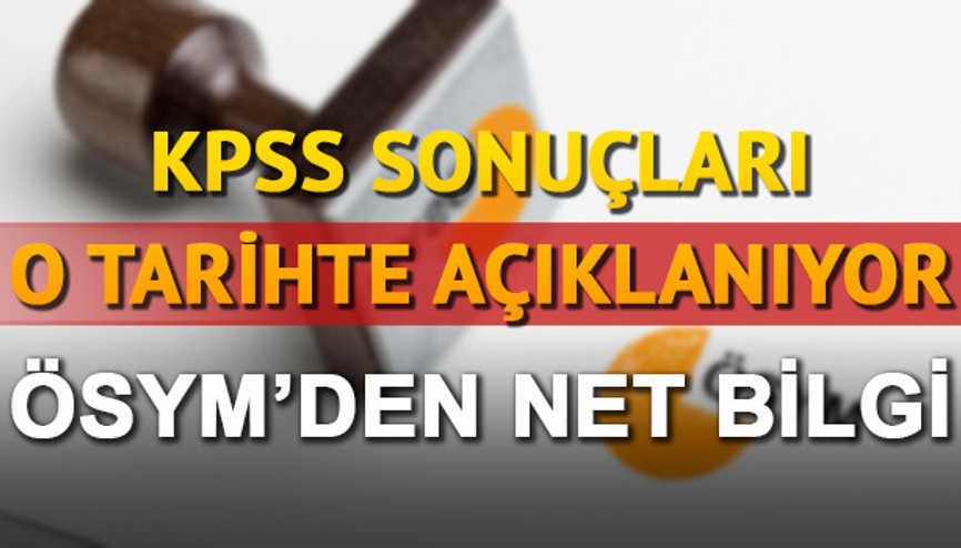 KPSS soruları ve cevapları sonrası gözler KPSS sonuçları açıklamasına çevrildi