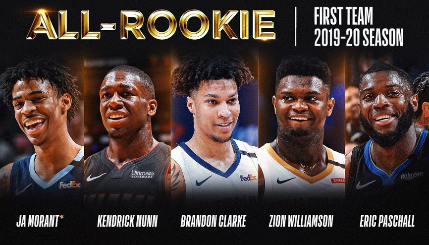 NBAde yılın en iyi çaylak 5leri belli oldu