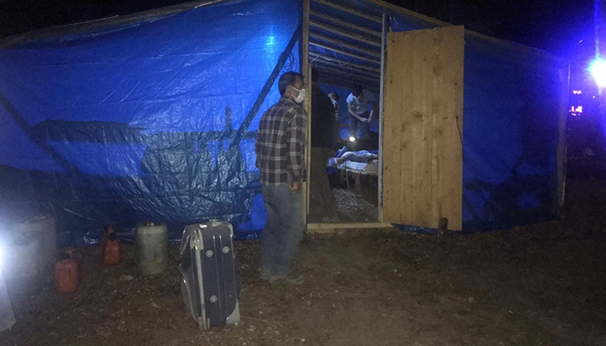 Orman işçisi kaldığı barakada ölü bulundu