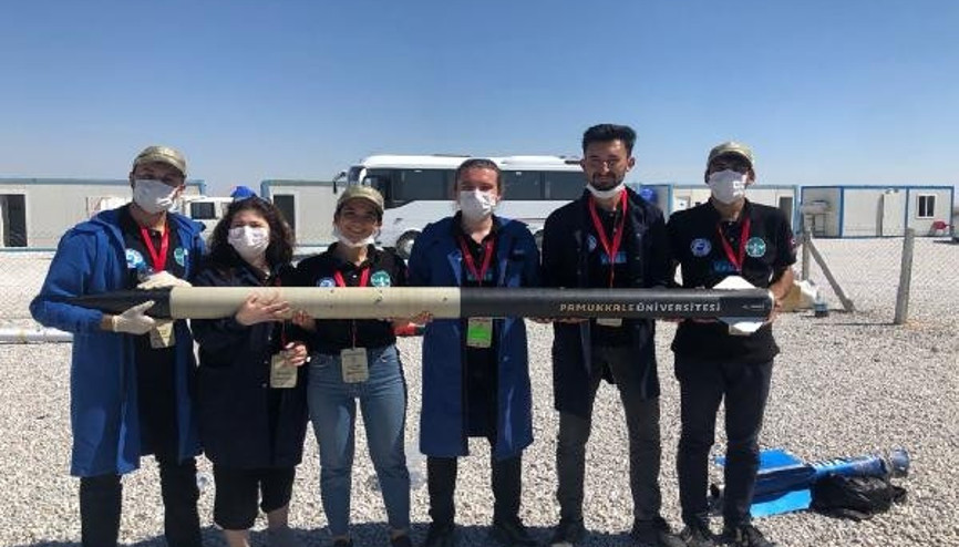 Pamukkale Üniversitesi’nin roket takımından TEKNOFEST 2020’de önemli başarı