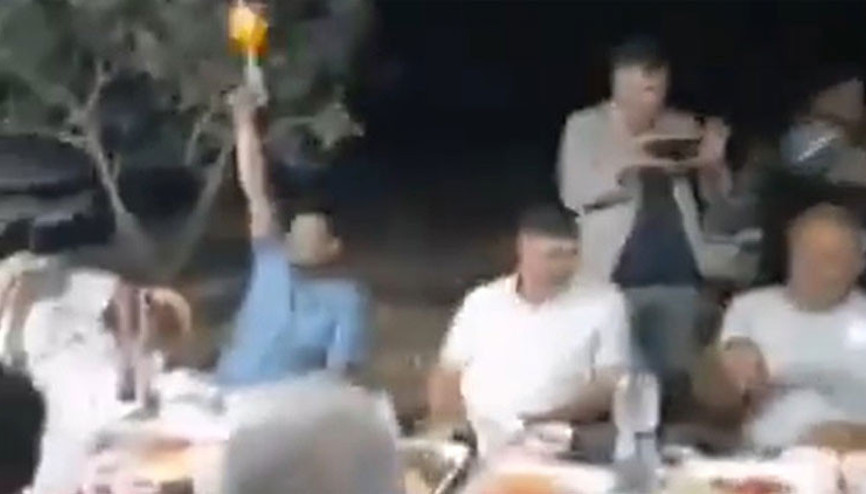 CHPli başkanın görüntüleri şoke etti Tepki yağdı…