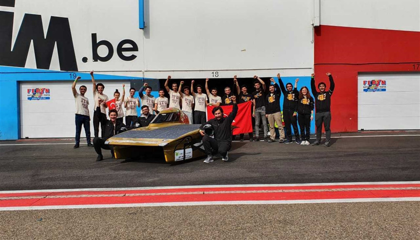 Güneş arabasının Avrupa başarısı