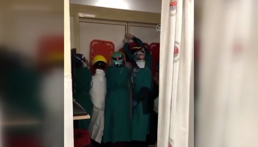 Minister condemns attack on health workers in Ankara hospital