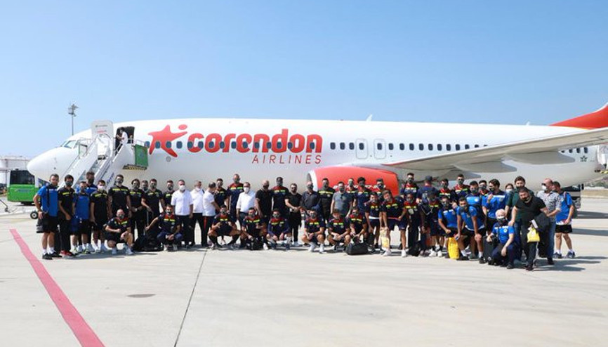 Alanyaspor, UEFA Avrupa Ligi 3. eleme turu için Norveçe gitti