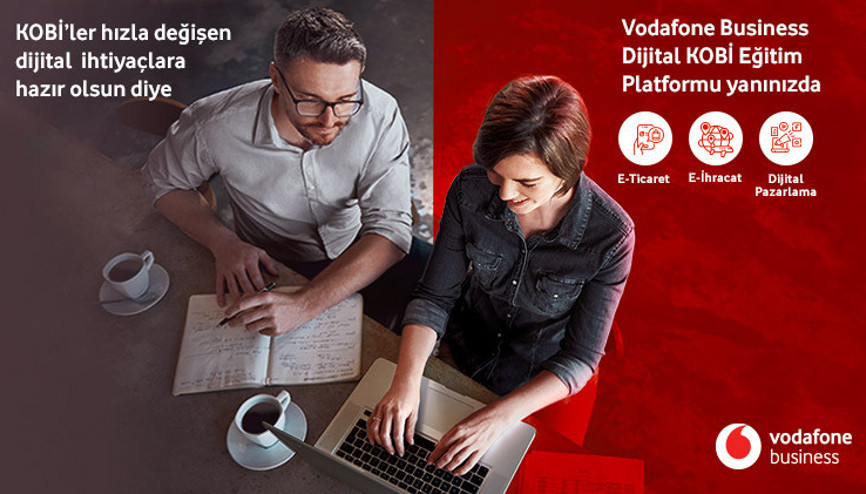 Vodafone Businesstan KOBİlere ücretsiz sektörel eğitim platformu