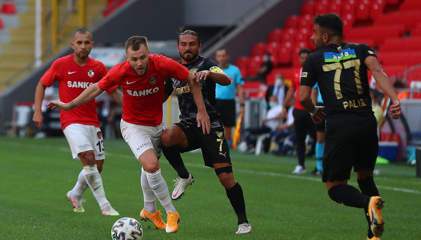 Göztepe 2-2 Gaziantep FK (Maçın özeti ve golleri)