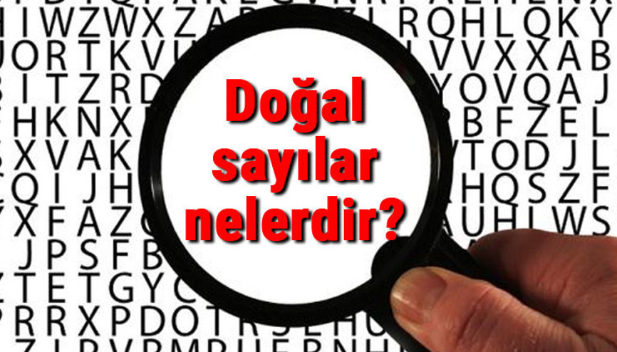Doğal sayılar nedir, nelerdir ve kaçtan başlar Çift ve tek doğal sayılar örnekleri