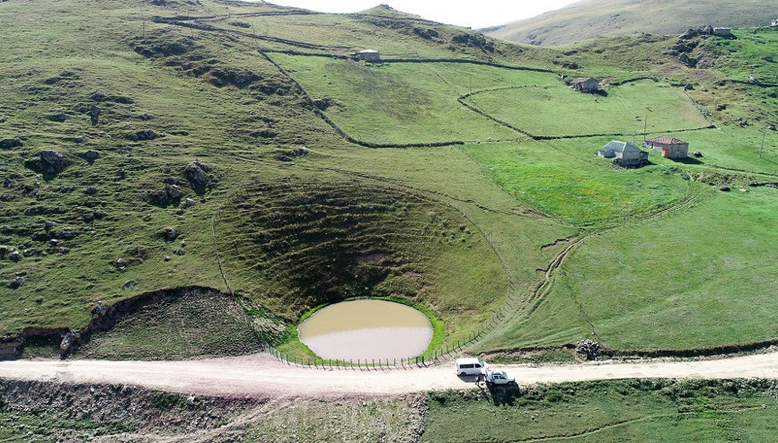 Dipsiz Göl, eski haline döndü