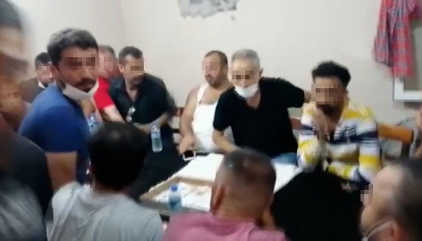 Polis baskınında şaşkına çeviren anlar Bir anda kaçmaya başladılar…