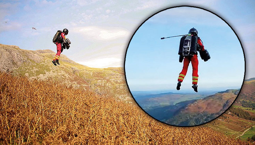 Iron Man değil, uçan doktor