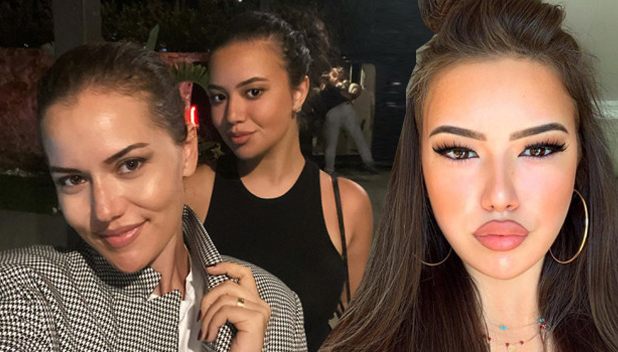 Fahriye Evcen paylaştı Kardeşi değil yeğeni...
