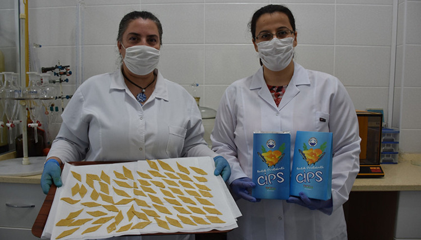 Çaça balığı proteini, cips yapımında kullanıldı