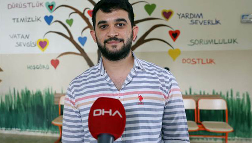 Genç öğretmen takısını satıp öğrencisine televizyon aldı