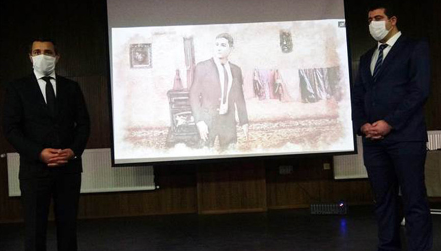 Kaymakam senaryosunu yazdı, öğretmen animasyon filmini hazırladı Kaymakam senaryosunu yazdı, öğretmen animasyon filmini hazırladı