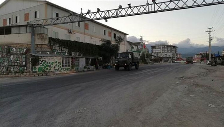 Suriye sınırına askeri sevkiyat