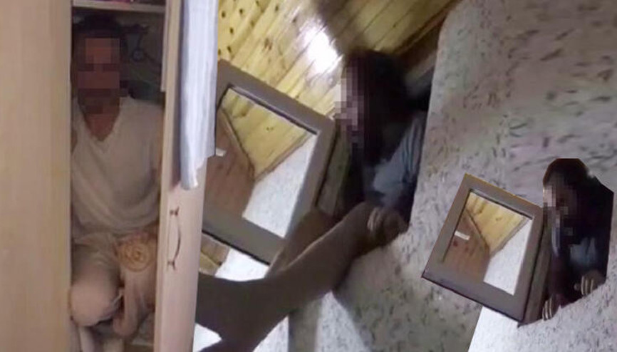 FETÖ şüphelileri hücre evde gizli bölmede yakalandı