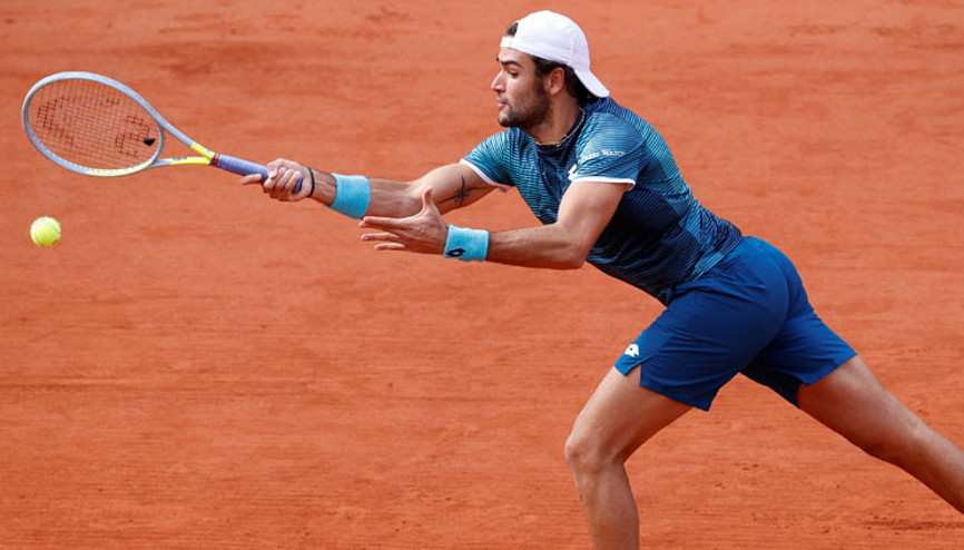 Matteo Berrettini Fransa Açıka veda etti