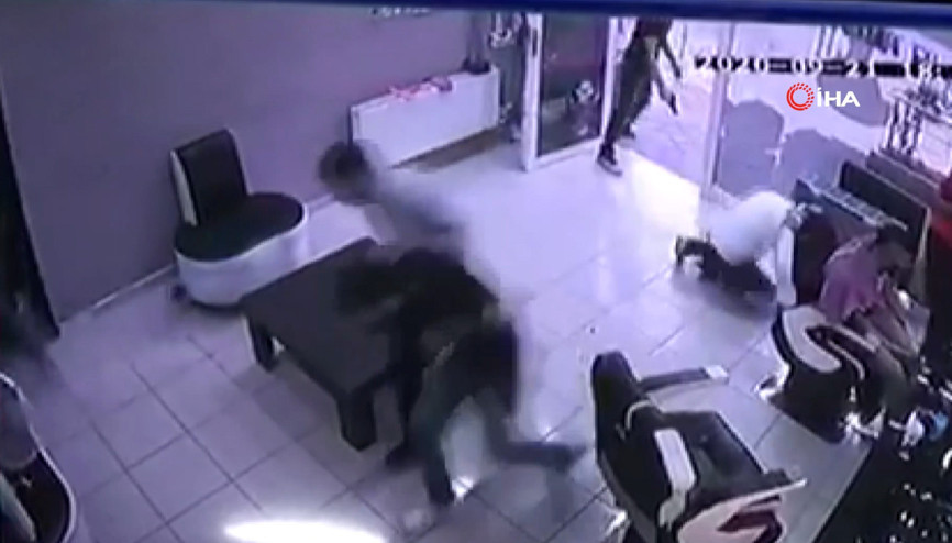 Başkent’te 1 kişinin öldüğü silahlı kavga güvenlik kameralarına yansıdı