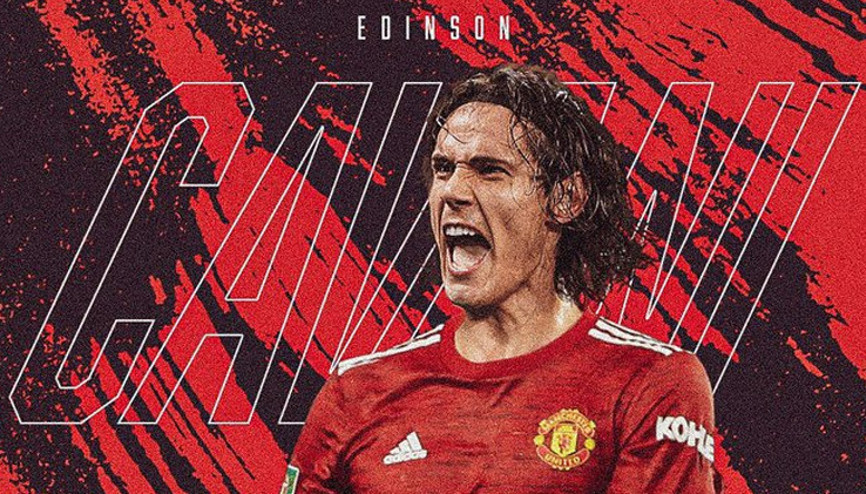 Son dakika transfer haberi | Edinson Cavani resmen Manchester Unitedda