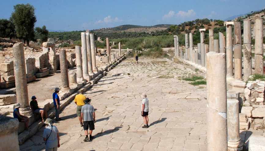 Patara Antik Kentinde ziyaretçi rekoru Patara Antik Kentinde ziyaretçi rekoru