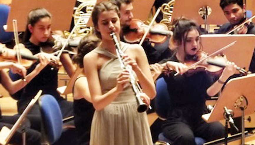 Başarılı klarnetçiye ABD’den burs