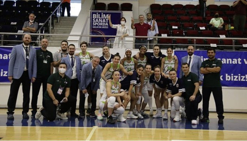 KBSL Sonuçları | Nesibe Aydın: 69 - ÇBK Mersin Yenişehir Belediyespor: 58