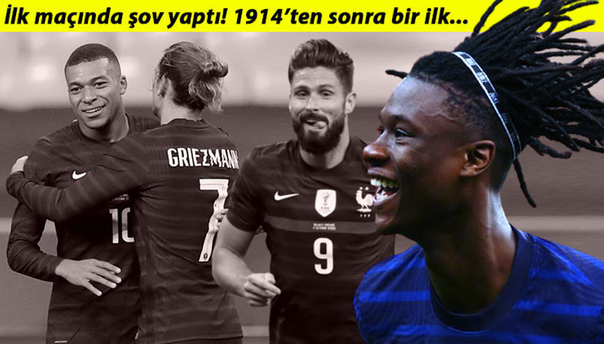 Son Dakika | Dünya onu konuşuyor 17 yaşındaki Eduardo Camavinga tarihe geçti...