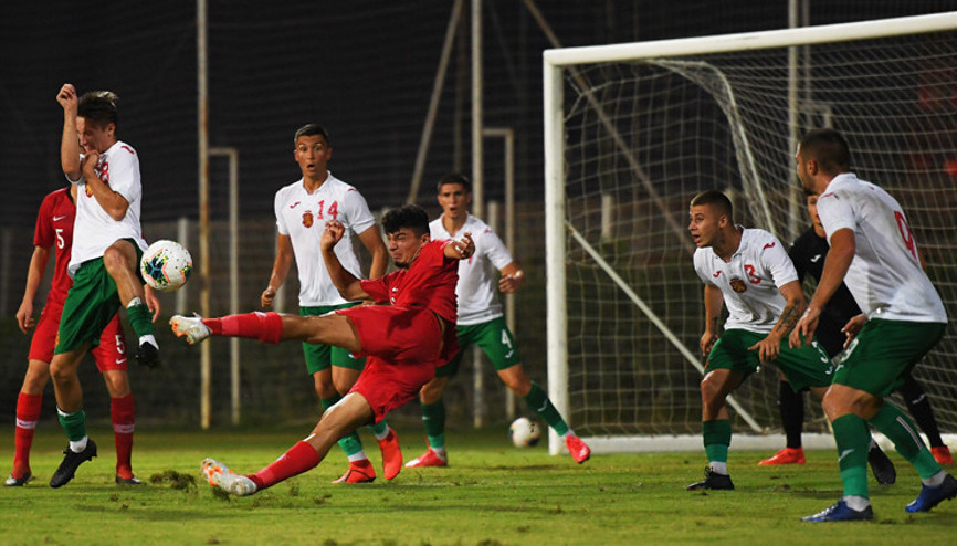 19 Yaş Altı Milli Futbol Takımı, hazırlık maçında Bulgaristana 2-1 yenildi