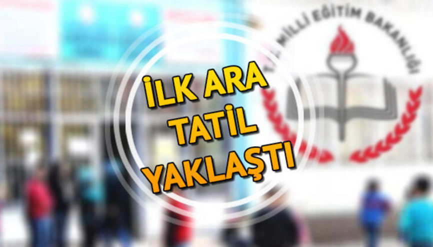 İlk ara tatil ne zaman başlayacak İşte 2020-2021 MEB ara tatil takvimi