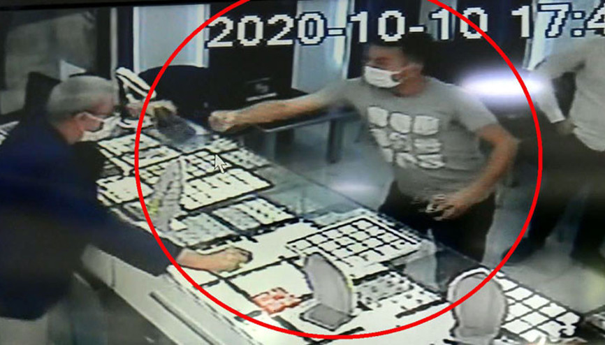 Avcılarda kuyumcunun dikkati dolandırıcılığı önledi, şüpheli kamerada