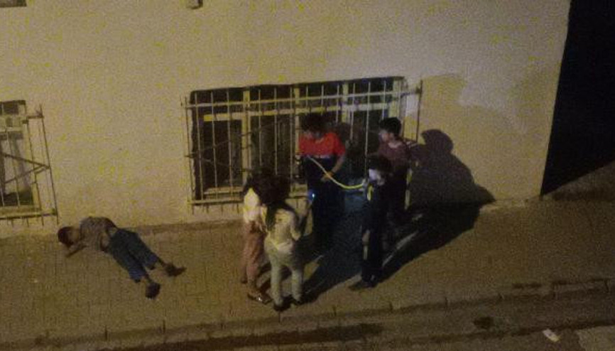 Saniye saniye kaydedildi Çocukların yaptığı şaşkına çevirdi